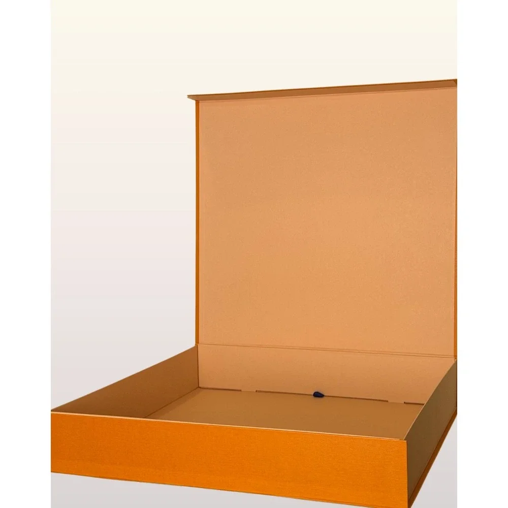 Louis Vuitton Large Magnetic Collapsible Storage Box Orange Neverfull 18x15x6